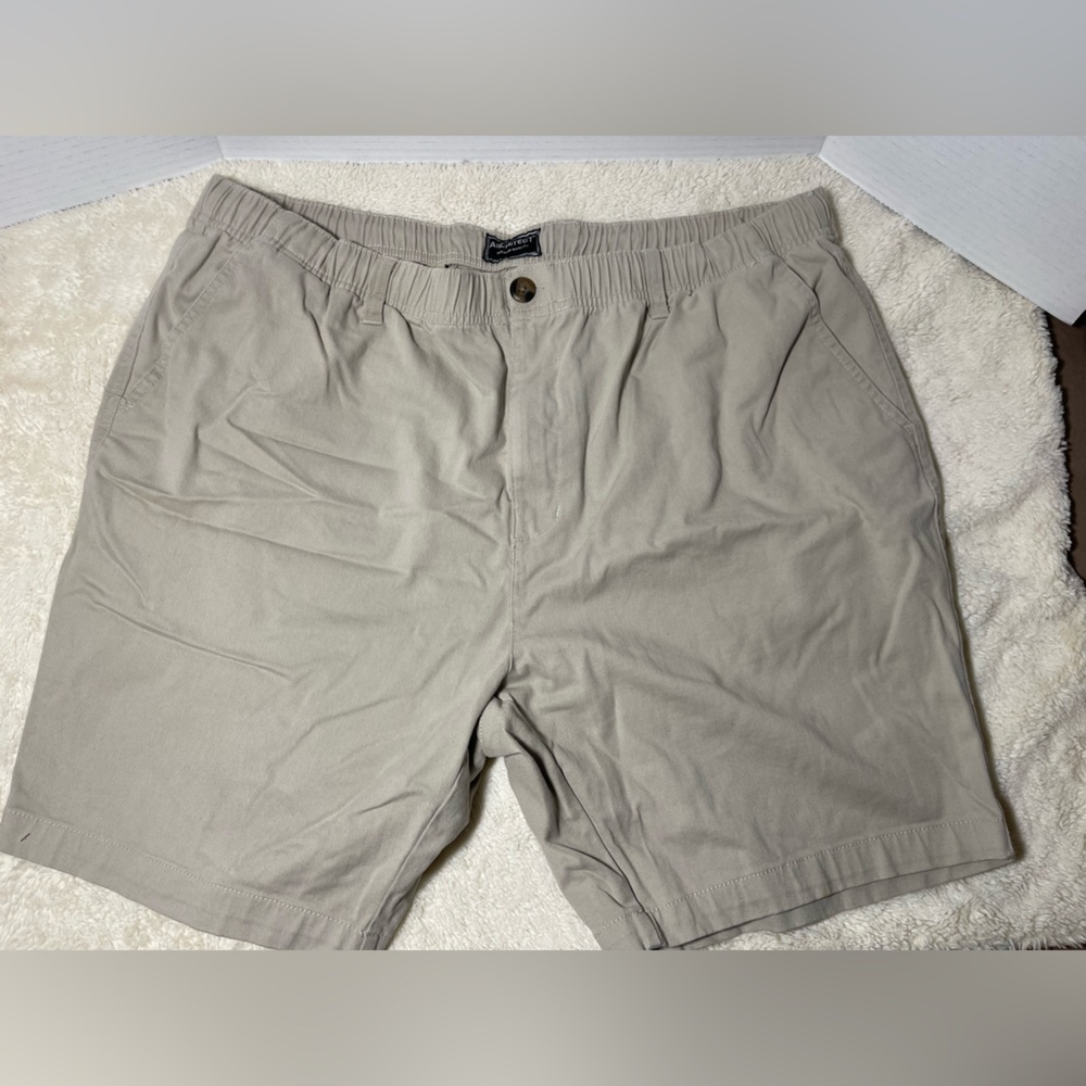 Architect Men's Beige Flat Front Shorts